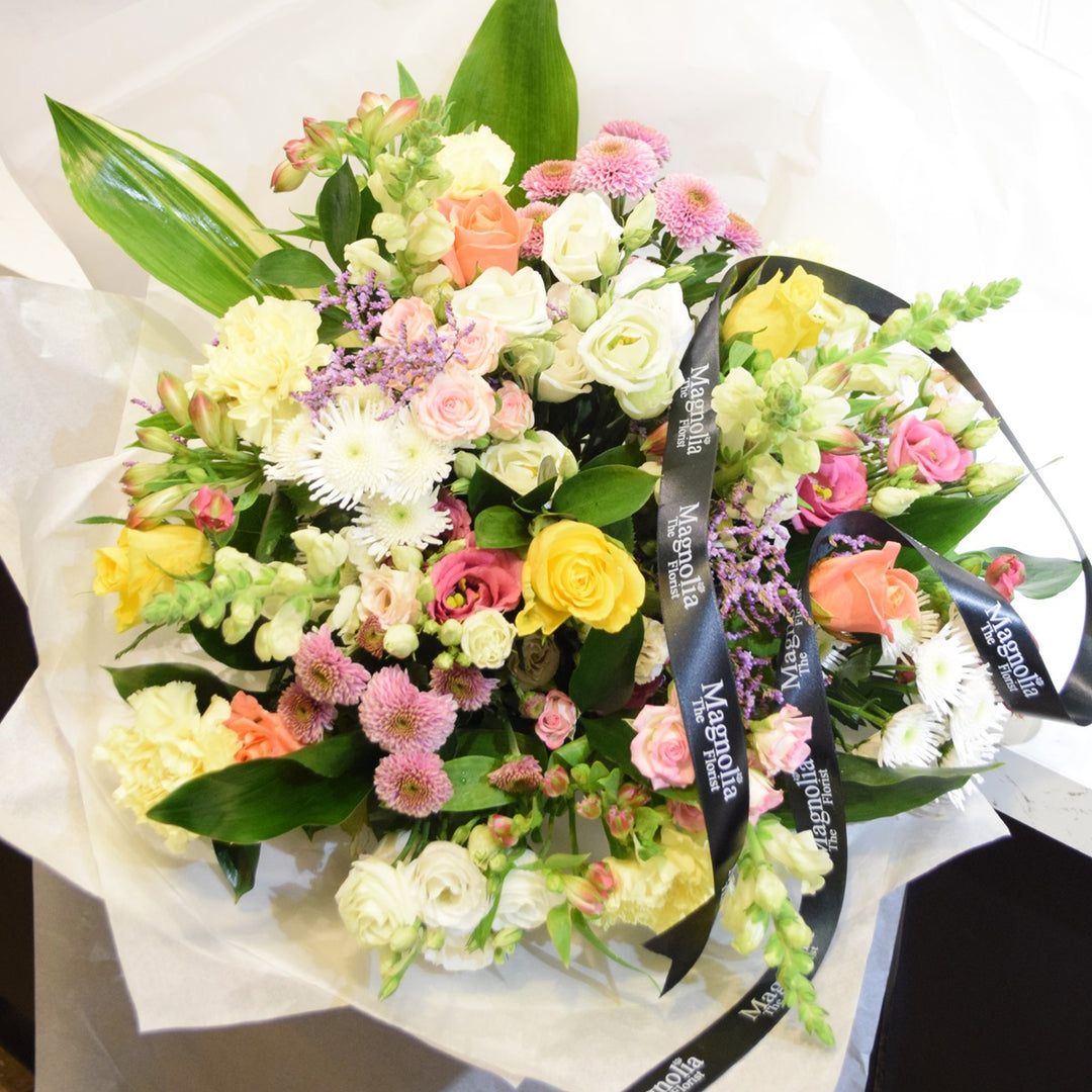 Lyveden Hand-tied Bouquet - Magnolia the Florist